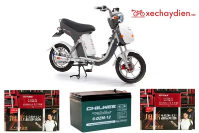 Xe chạy điện thay acquy xe máy điện, xe đạp điện tại nhà miễn phí